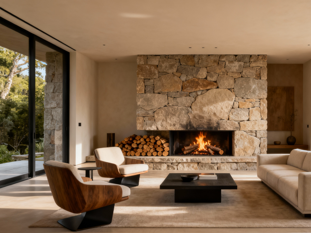 Akumulacja ciepła w kominkach kamiennych – kamień jako naturalny magazyn energii kominki Bielsko-Biala